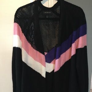 Mesh sweater, great for summer nights.